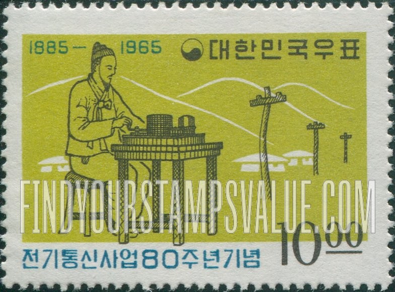 FindYourStampsValue: Telegraph Operator - 전신 기사