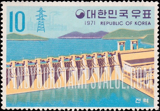 FindYourStampsValue: Power Dam -  댐식