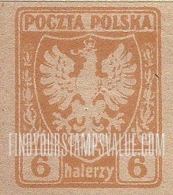 FindYourStampsValue: Polish Eagle