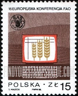 FindYourStampsValue: 16th European Regional FAO Conference, Cracow: Computers and agricultural growth
