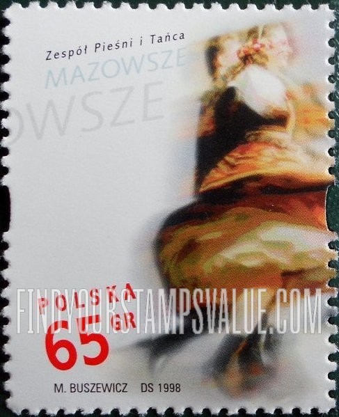 FindYourStampsValue: Mazowsze Song and Dance Ensemble, 50th Anniversary: LL
