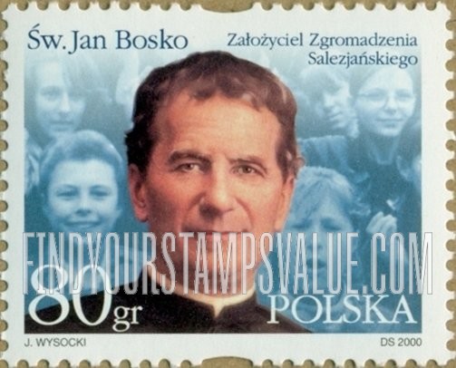 FindYourStampsValue: St. John Bosco and Adolescents