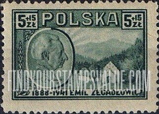 FindYourStampsValue: SEMI-POSTAL - Emil Zegadlowicz