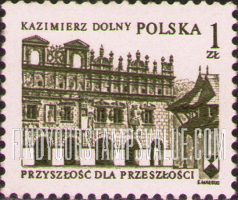 FindYourStampsValue: Arcades, Kazimierz Dolny, horizontal