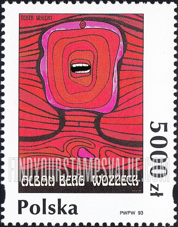 FindYourStampsValue: Posters: Alban Berg Wozzeck