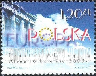 FindYourStampsValue: Signing of European Union Accession Treaty