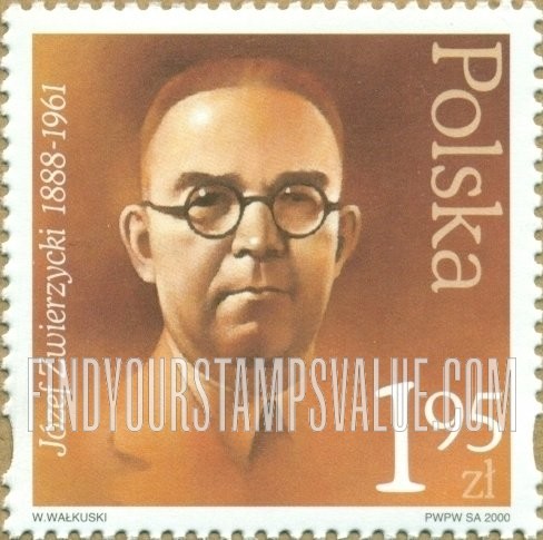 FindYourStampsValue: Famous Poles: Józef Zwierzycki (1888-1961), geologist