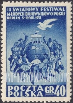 FindYourStampsValue: Youths Encircling Globe