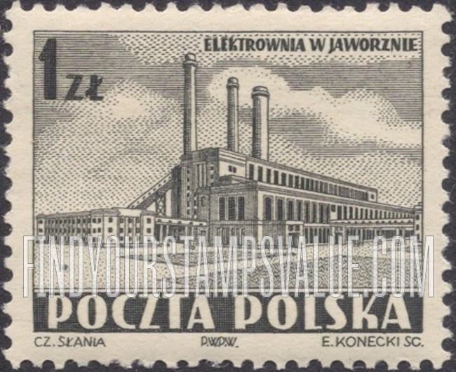 FindYourStampsValue: Power Plant Jaworzno