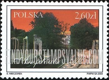 FindYourStampsValue: Lazienkowski Park Landmarks, Warsaw: Amphitheater