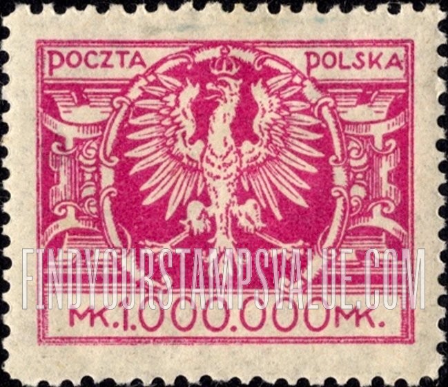 FindYourStampsValue: Arms of Poland