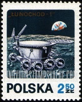 FindYourStampsValue: Lunokhod 1 on Moon