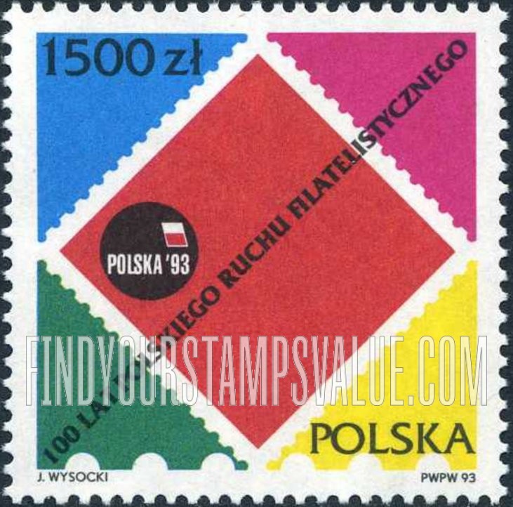 FindYourStampsValue: Polish Philatelic Society, Centennial