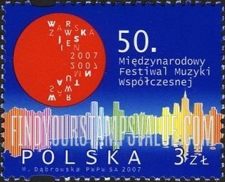 FindYourStampsValue: 50th Warsaw Autumn International Contemporary Music Festival
