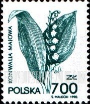 FindYourStampsValue: Flower Type of 1989: Lily of the Valley
