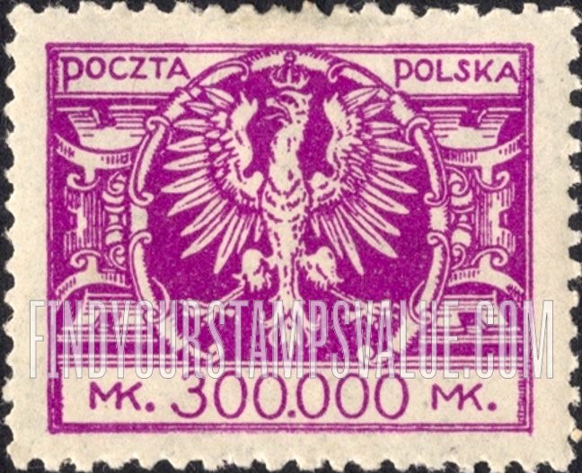 FindYourStampsValue: Arms of Poland