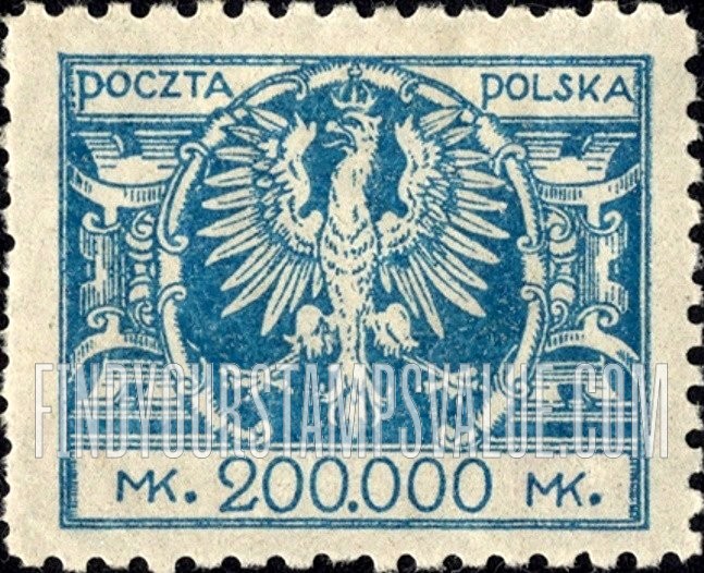 FindYourStampsValue: Arms of Poland