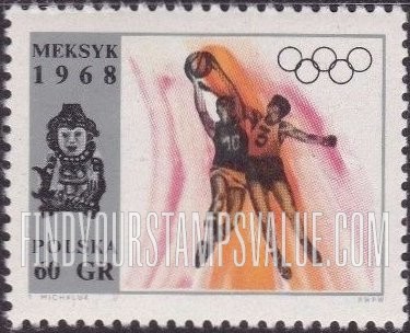 FindYourStampsValue: Sports and Sculptures: Basketball