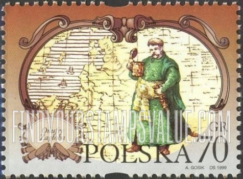 FindYourStampsValue: Characters from Works by Henryk Sienkiewicz: Onufry Zagloba