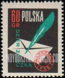 FindYourStampsValue: Letter, Quill and Postmark