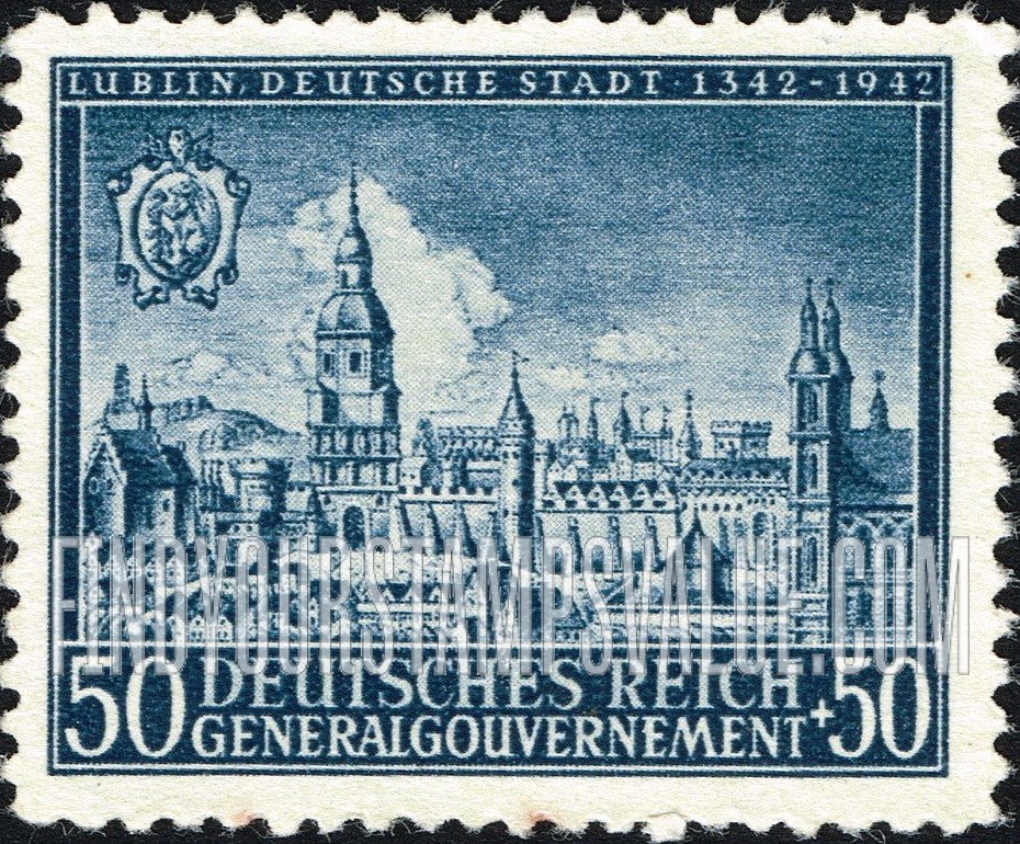 FindYourStampsValue: OCCUPATION SEMI-POSTAL - Ancient Lublin
