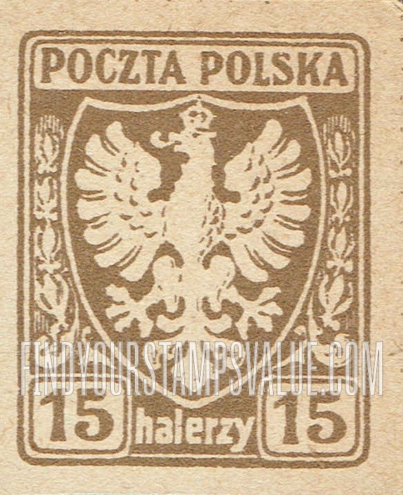 FindYourStampsValue: Polish Eagle