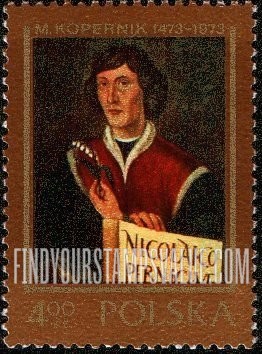 FindYourStampsValue: Portraits of Copernicus from Strasbourg clock