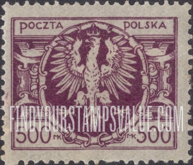 FindYourStampsValue: Polish Eagle