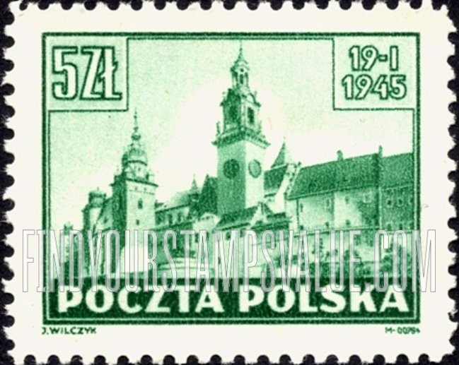 FindYourStampsValue: Wawel Castle