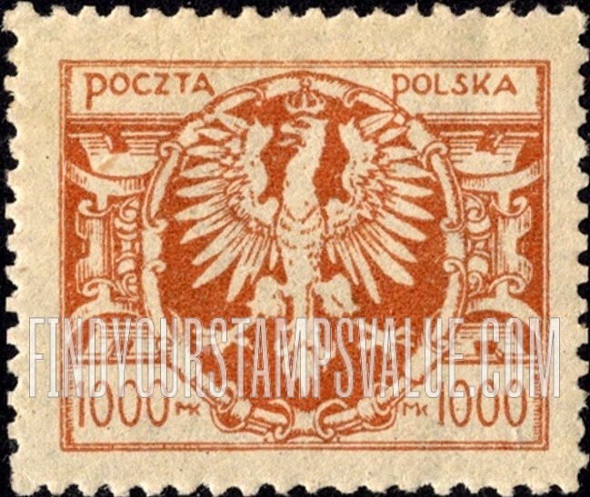 FindYourStampsValue: Polish Eagle