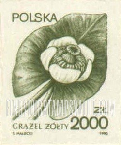 FindYourStampsValue: Flower Type of 1989: Nuphar