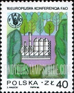 FindYourStampsValue: 16th European Regional FAO Conference, Cracow: Balance between industry and nature