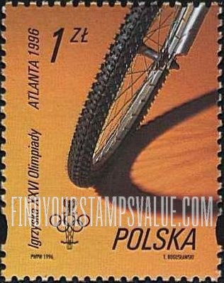 FindYourStampsValue: 1996 Summer Olympic Games, Atlanta: