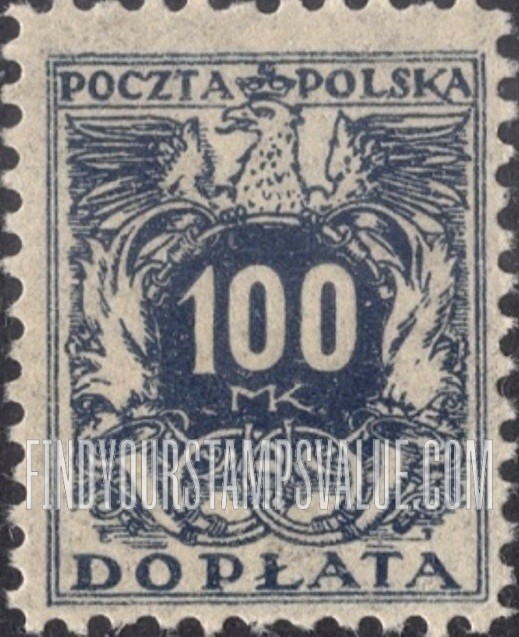 FindYourStampsValue: POSTAGE DUE - Numerals of Value