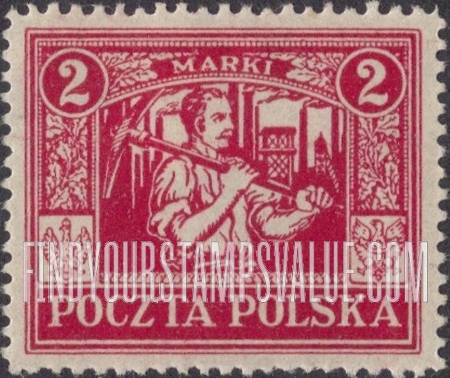 FindYourStampsValue: Miner: Type of 1919