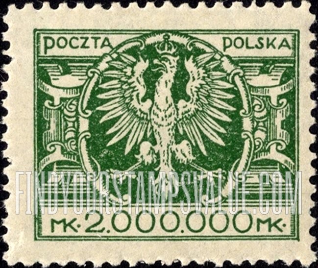 FindYourStampsValue: Arms of Poland