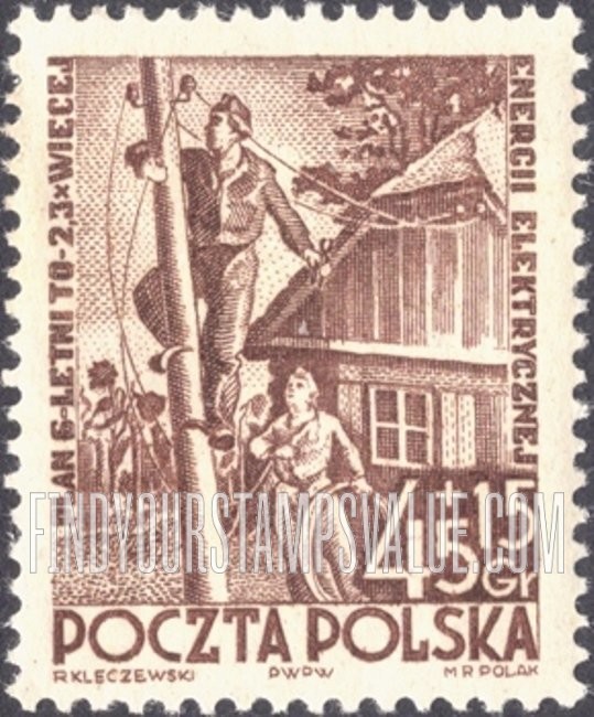 FindYourStampsValue: SEMI-POSTAL - Electrical installation