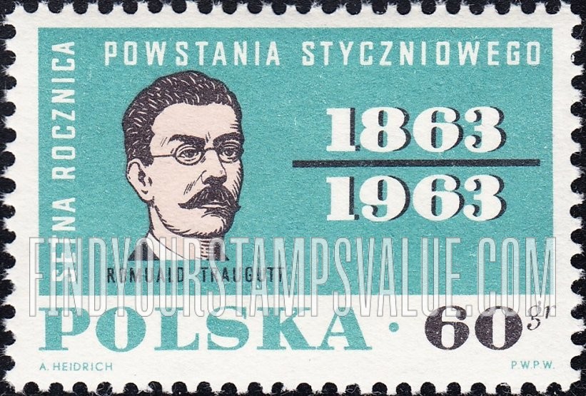 FindYourStampsValue: Romuald Traugutt
