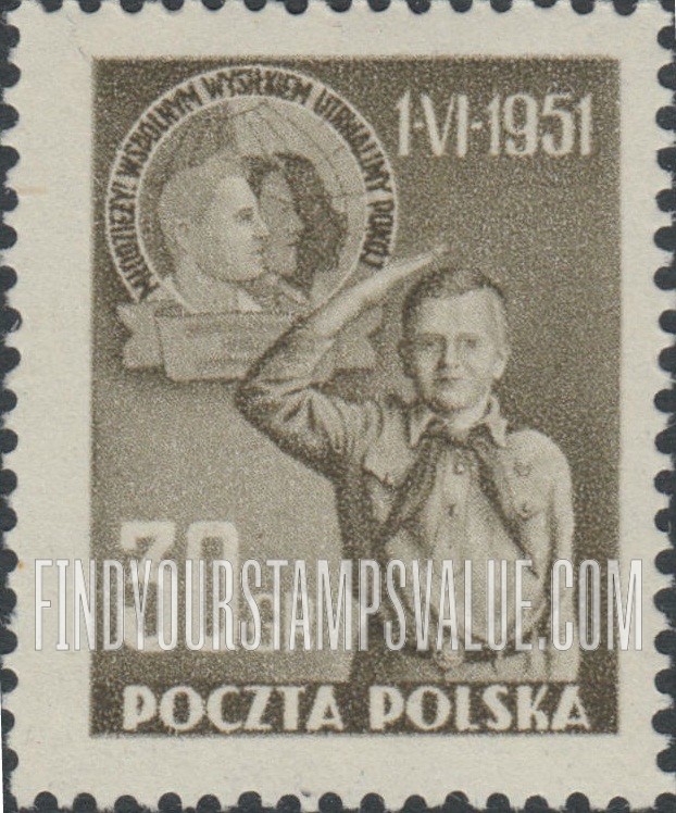 FindYourStampsValue: Pioneer Saluting