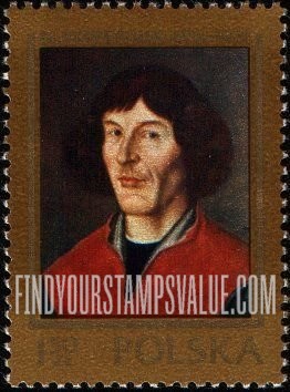 FindYourStampsValue: Portraits of Copernicus painted in Torun, 16th century