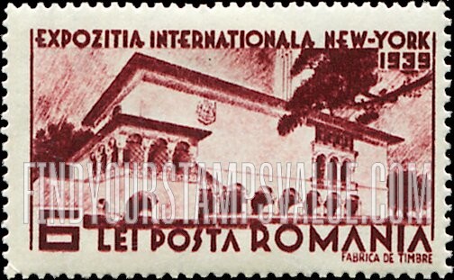FindYourStampsValue: Romanian Pavilion