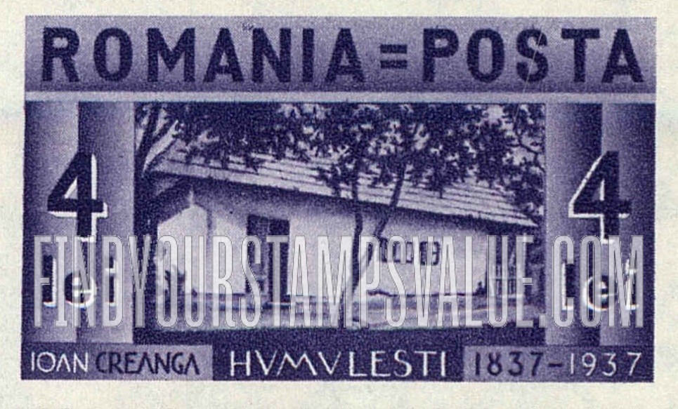 FindYourStampsValue: Birthplace of Ion Creanga