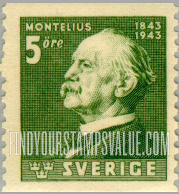 FindYourStampsValue: Oscar Montelius