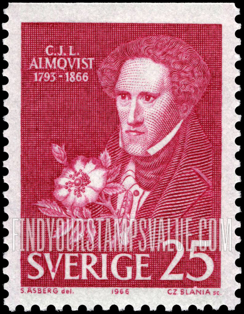FindYourStampsValue: Almqvist and Wild Rose