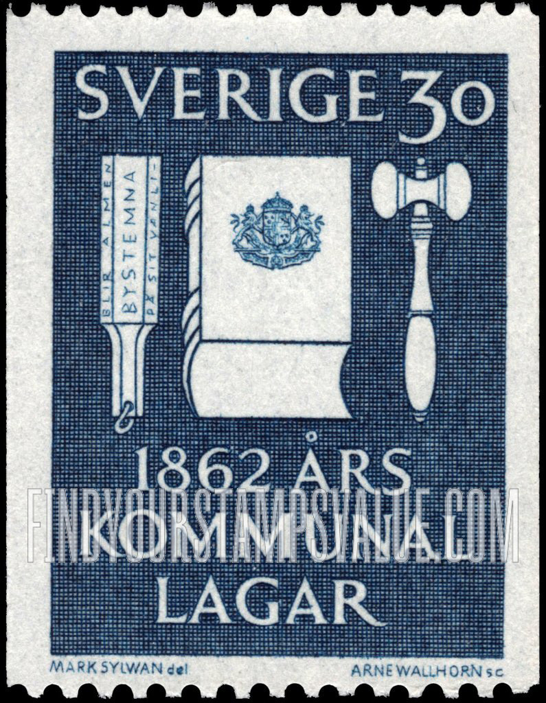 FindYourStampsValue: Voting Tool (Budkavle), Codex of Law and Gavel