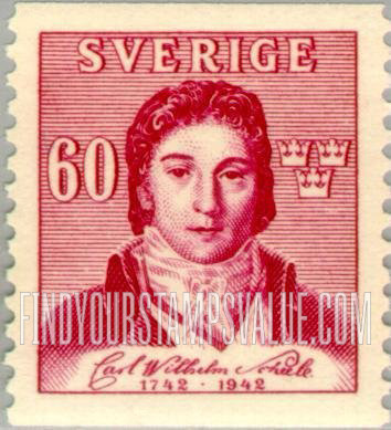 FindYourStampsValue: Carl Wilhelm Scheele