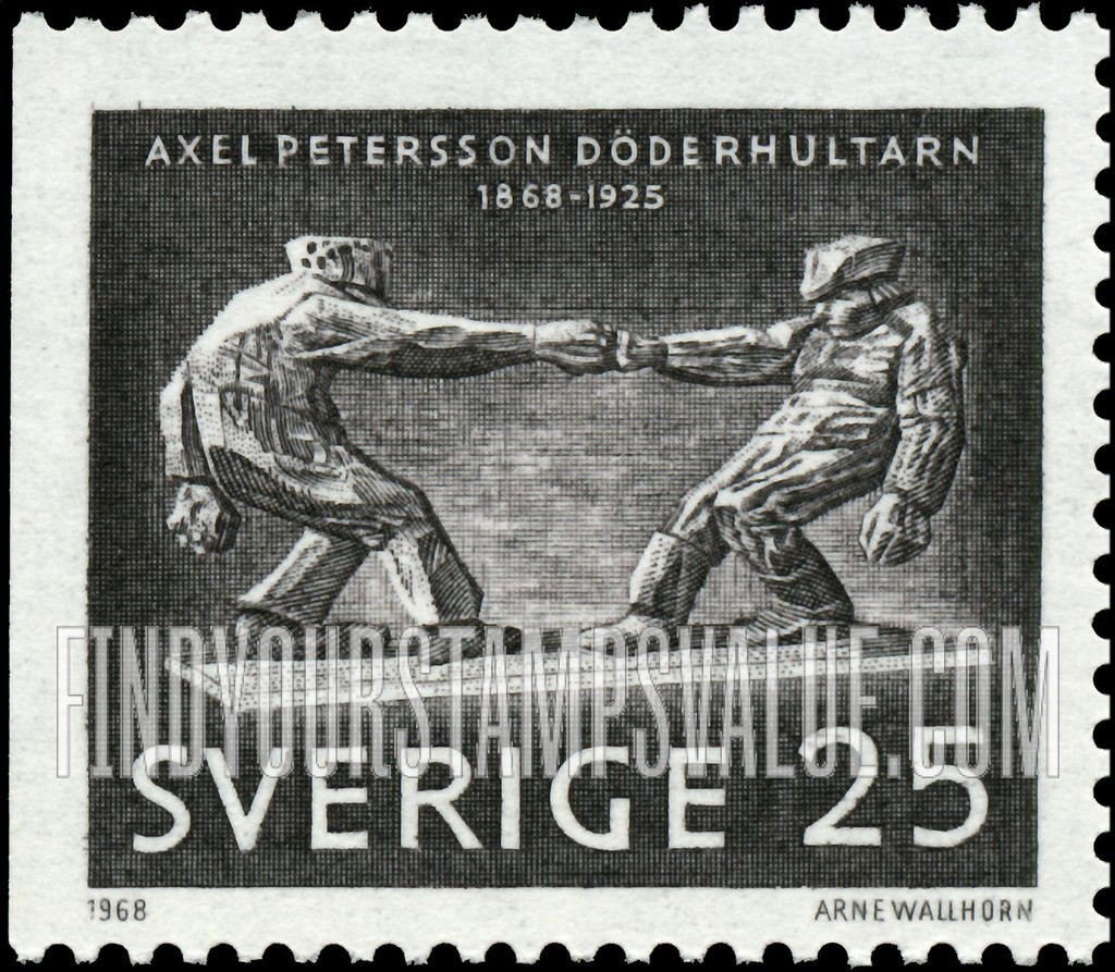 FindYourStampsValue: “Fingerkrok” by Axel Petersson