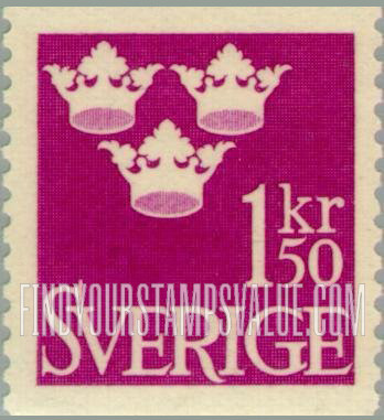 FindYourStampsValue: Three Crowns