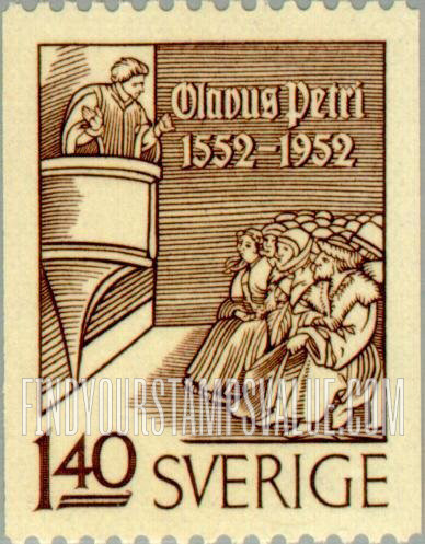FindYourStampsValue: Olaus Petri Preaching