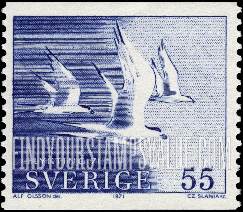 FindYourStampsValue: Terns in Flight